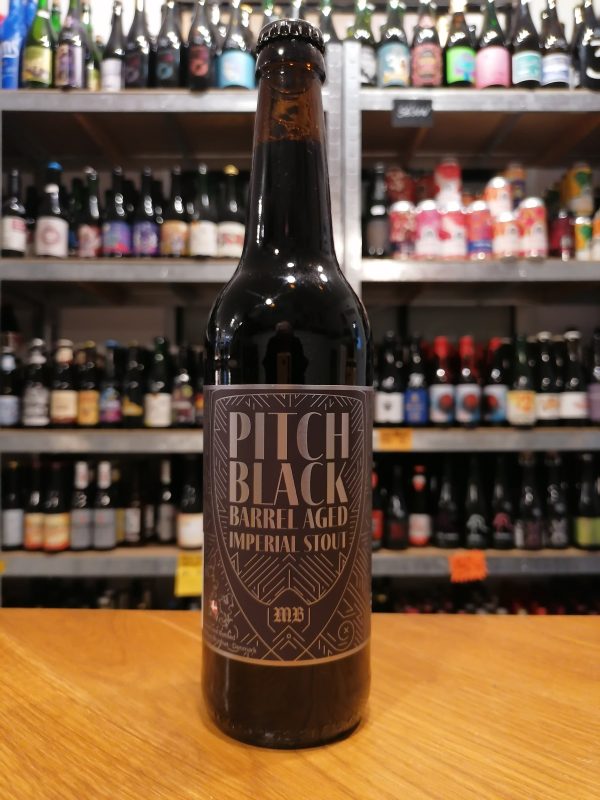 Pitch Black Barrel aged imperial stout- Midtfyns bryghus - 50cl 9,5%