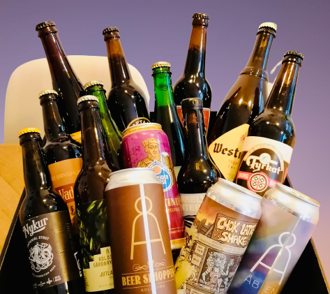 Ultimativ øl-smagekasse 2024 inkl. 15 top-bedømte specialøl + smageglas